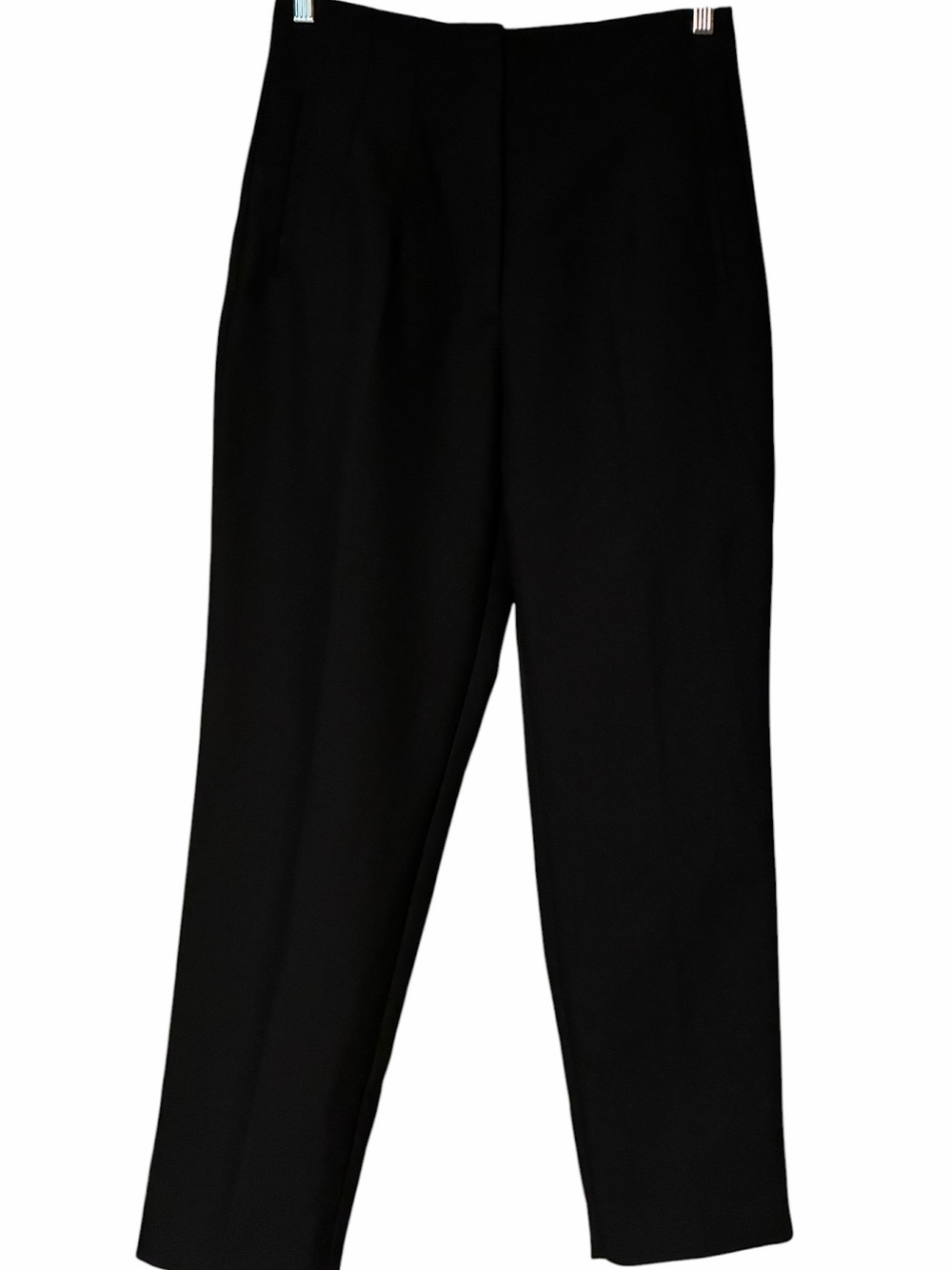 Zara Volume  Twill  Trousers in Black